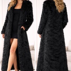 Women's Black Teddy Jacket